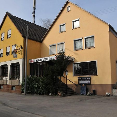 Hotel Gasthof Ratstube Кирххайм-унтер-Тек Экстерьер фото